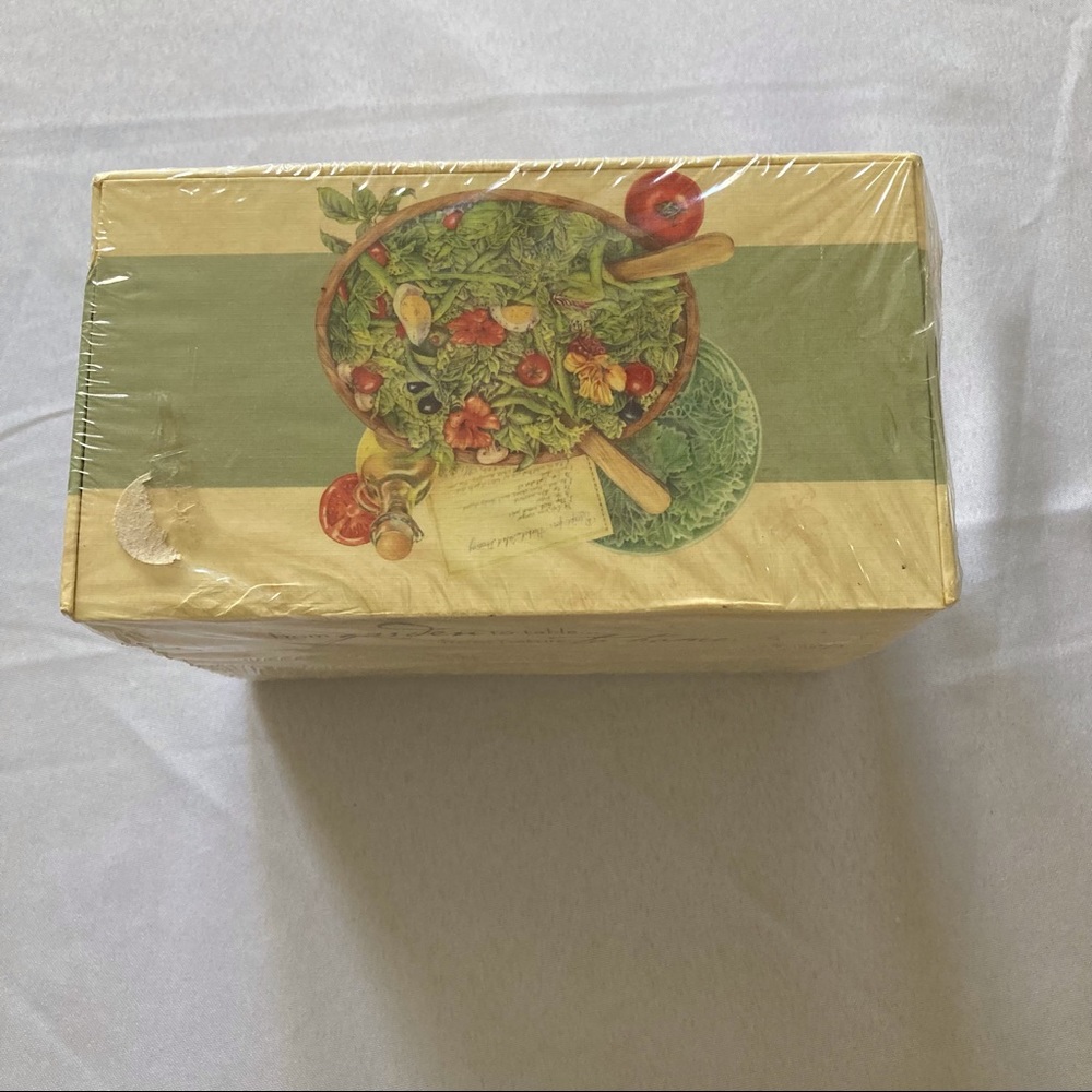 Lang 4" x 6" Recipe Card Box - Home Cooking